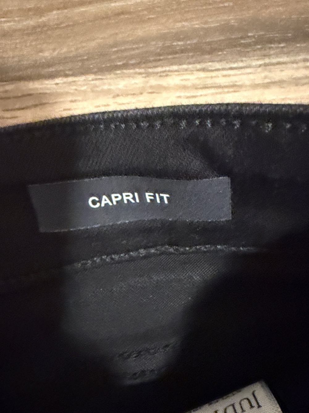 Judy Blue Capri Fit Denim Jeans Black Women's Size 9/29 Cotton Blend Stretch - Picture 3 of 9